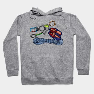 Climbing hobby design Hoodie